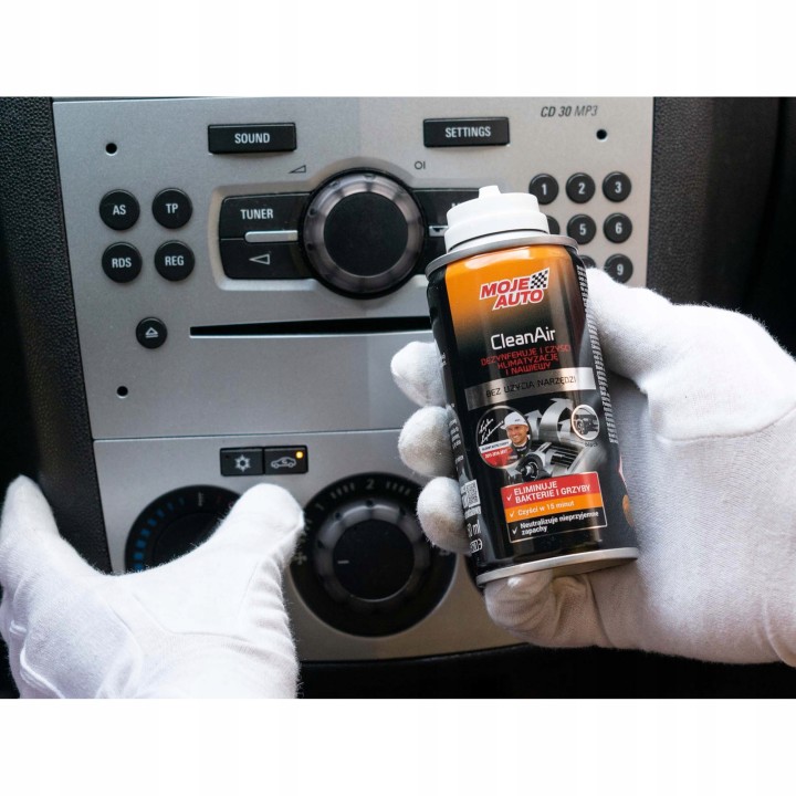 MOJE AUTO ODŚWIEŻACZ KLIMATYZACJI BLACK 150ML