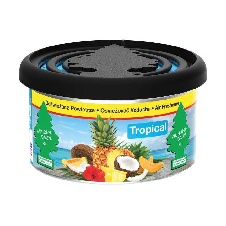 WUNDER-BAUM ZAPACH FIBER CAN TROPICAL ODŚWIEŻACZ POWIETRZA W PUSZCZE 30G /