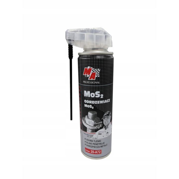 MOJE AUTO ODRDZEWIACZ W AEROZOLU 250ML Z MOS2 SMARUJE/ZABEZPIECZA / MA PRO