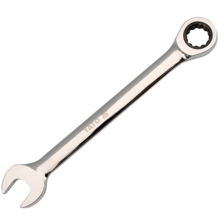 YATO KLUCZ PŁASKO-OCZKOWY 10 MM Z GRZECHOTKĄ