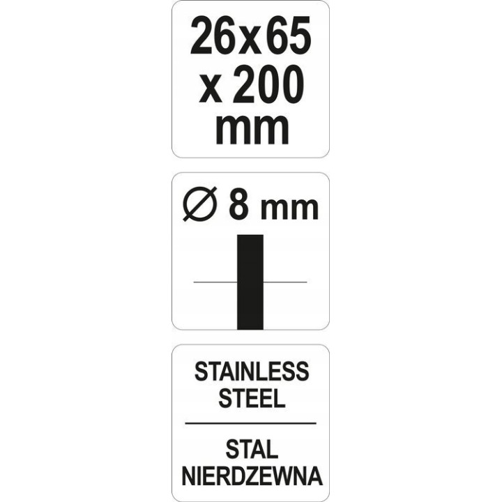 YATO SZCZOTKA DRUCIANA CYLINDRYCZNA 26MM