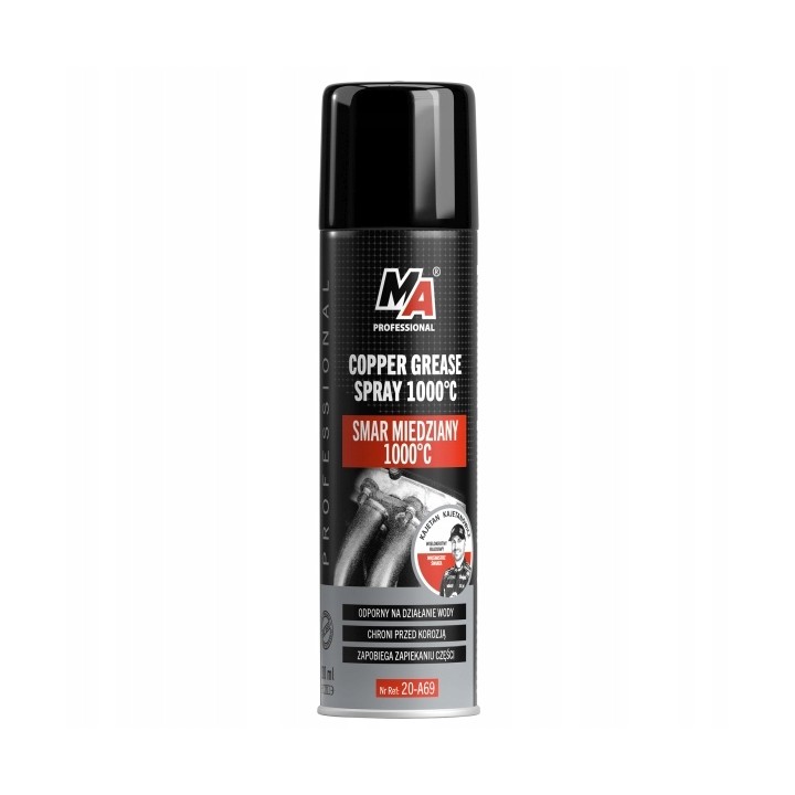 MOJE AUTO SMAR MIEDZIANY 200ML 1000°C SPRAY / MA PROFESSIONAL