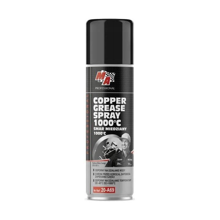 MOJE AUTO SMAR MIEDZIANY 200ML 1000°C SPRAY / MA PROFESSIONAL