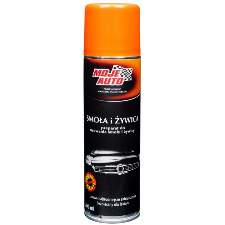 MOJE AUTO ŚRODEK DO USUWANIA SMOŁY I ŻYWICY 200ML / MOJE AUTO