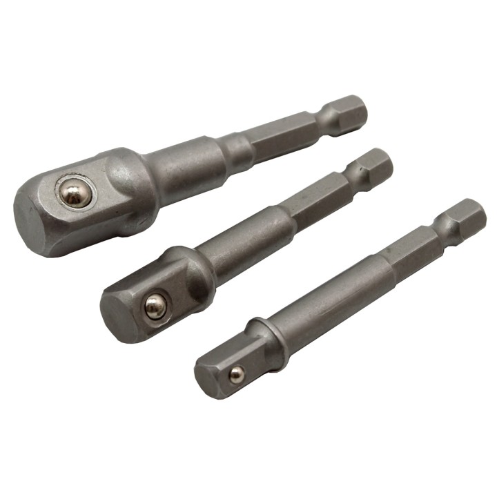 YATO ADAPTERY HEX DO NASADEK-1/4, 3/8, 1/2