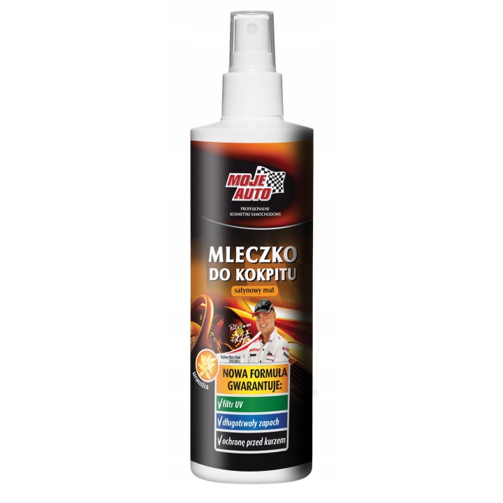 MOJE AUTO KOKPIT MATOWY MLECZKO WANILIA 300ML / MOJE AUTO