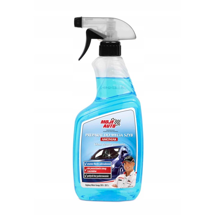 MOJE AUTO PŁYN DO MYCIA SZYB AMONIAK 650ML ATOMIZER / MOJE AUTO