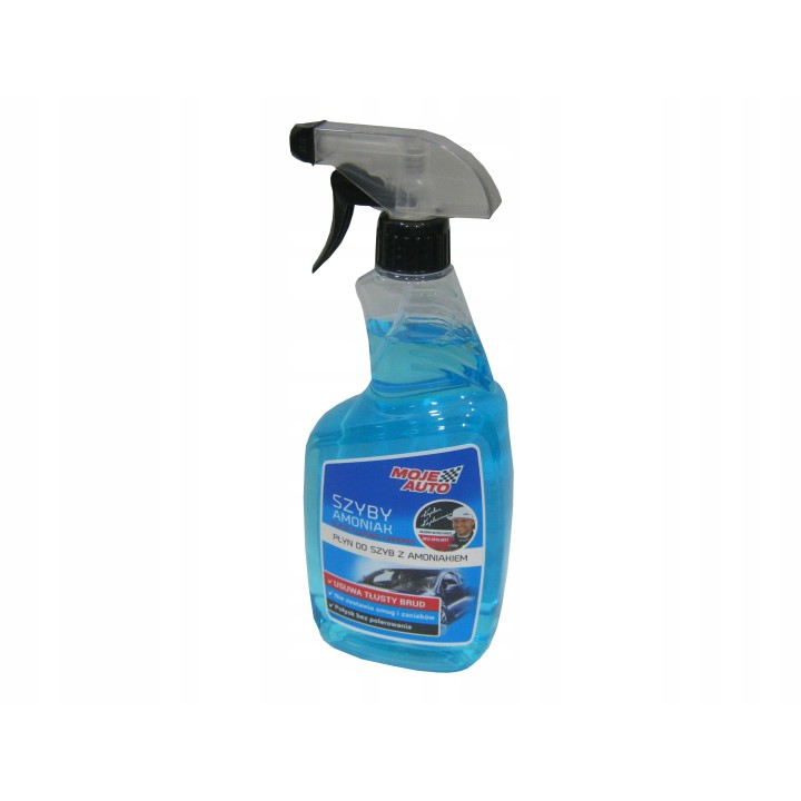 MOJE AUTO PŁYN DO MYCIA SZYB AMONIAK 650ML ATOMIZER / MOJE AUTO