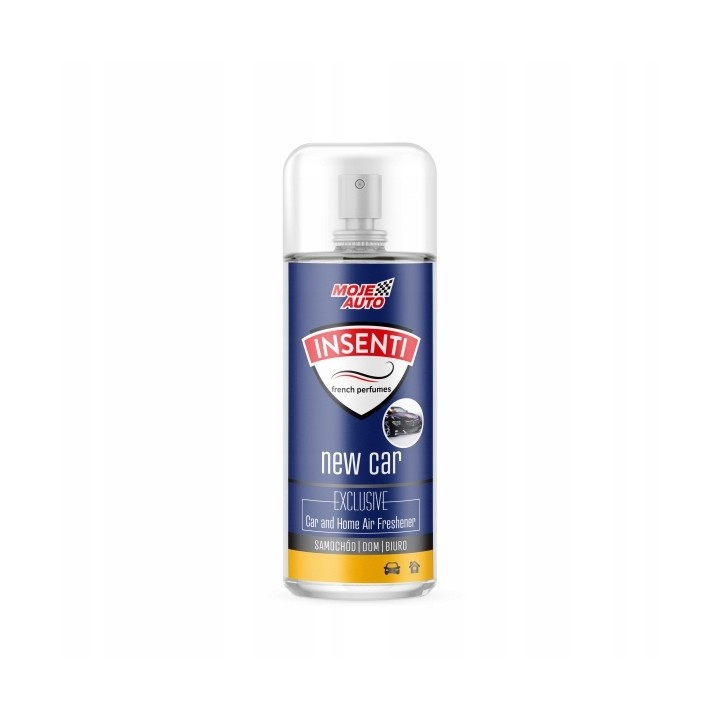 MOJE AUTO ODŚWIEŻACZ POWIETRZA 50ML NEW CAR INSENTI SPRAY / MOJE AUTO