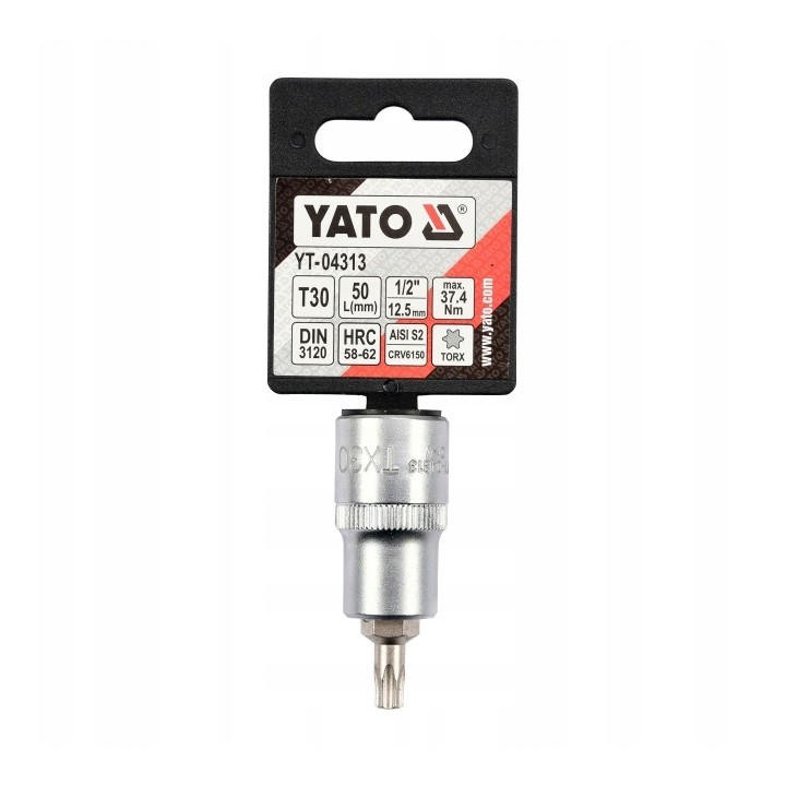 YATO KLUCZ TRZPIENIOWY TORX 1/2" T30 L55MM