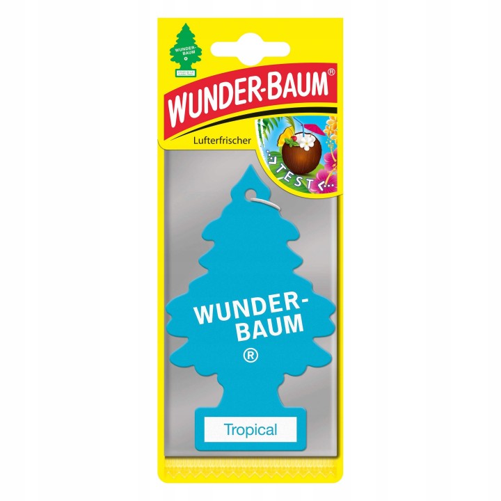 WUNDER-BAUM ZAPACH CHOINKA TROPICAL / WUNDER-BAUM