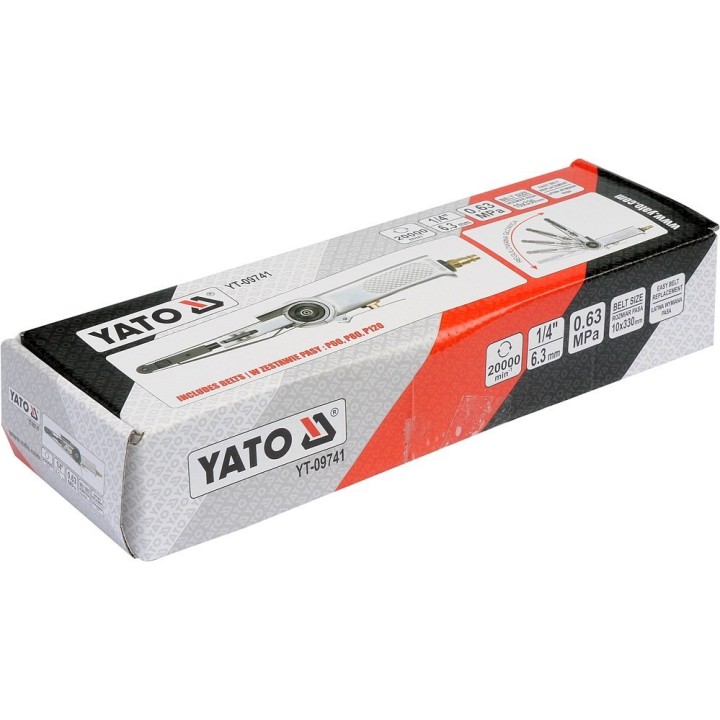 YATO TAŚMOWA SZLIFIERKA PNEUMATYCZNA 10X330MM