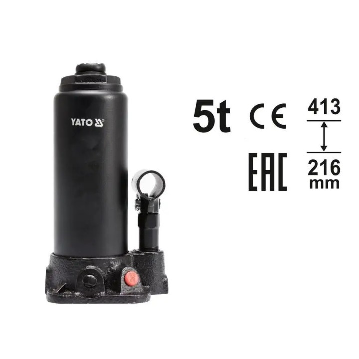 YATO PODNOŚNIK HYDRAULICZNY SŁUPKOWY 5T
