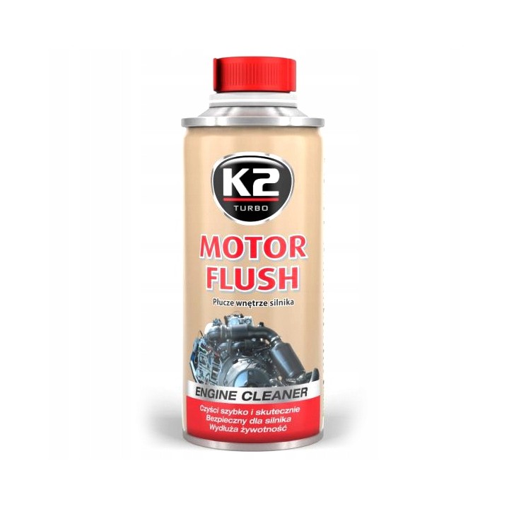K2 MOTOR FLUSH PŁUKANKA DO SILNIKA CZYŚCI NAGAR