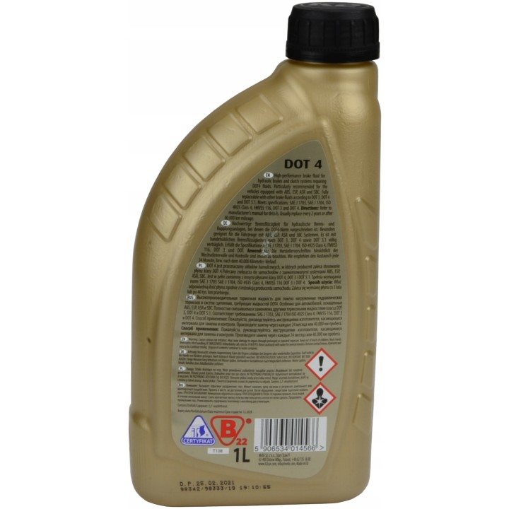 K2 DOT4 PŁYN HAMULCOWY 1 LITR