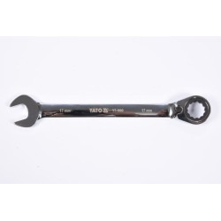 YATO KLUCZ PŁASKO-OCZKOWY 17 MM Z GRZECHOTKĄ