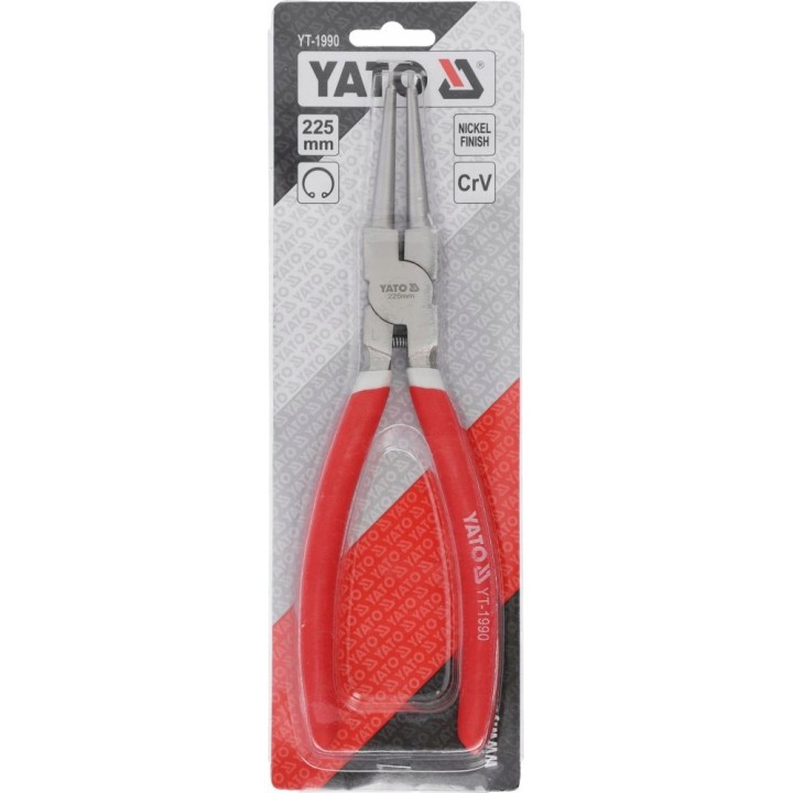 YATO SZCZYPCE SEGERA WEWNĘTRZNE PROSTE 225MM