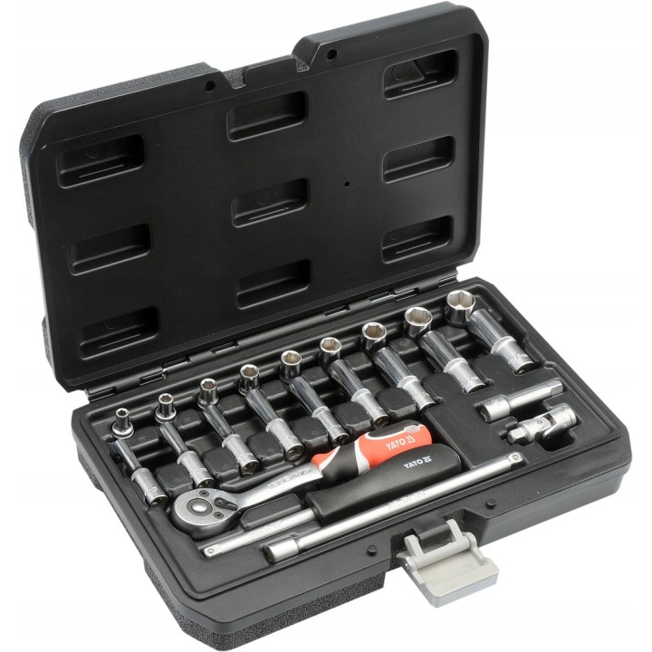 YATO ZESTAW NARZĘDZIOWY 1/4" 23CZ.