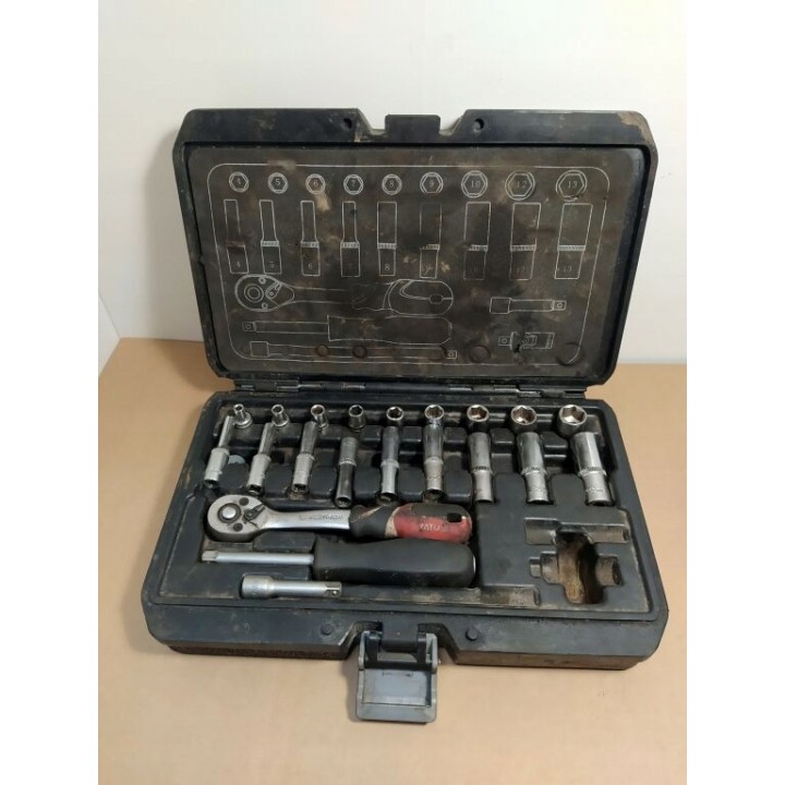 YATO ZESTAW NARZĘDZIOWY 1/4" 23CZ.