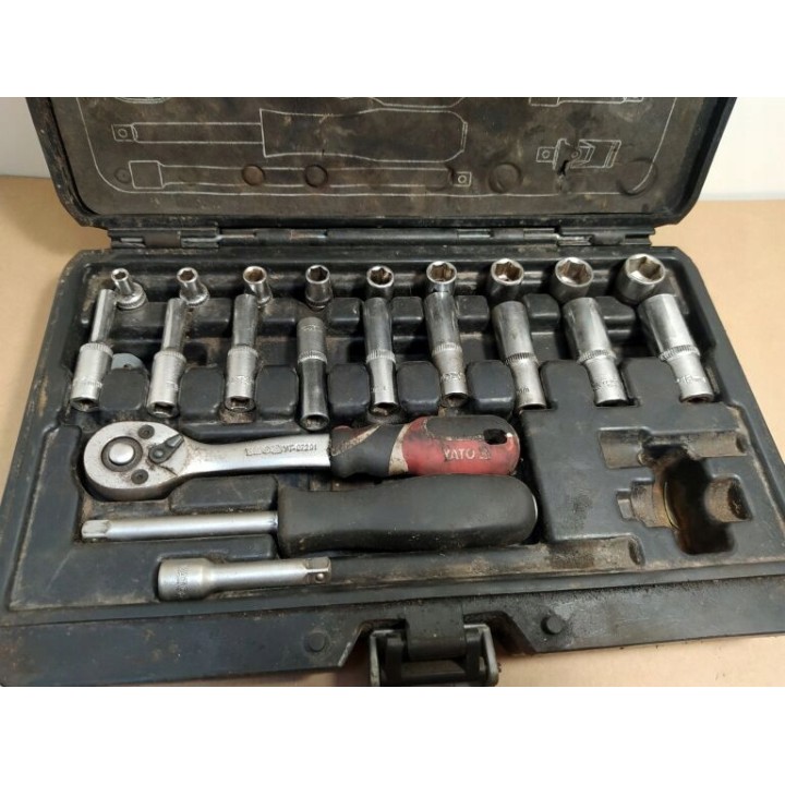 YATO ZESTAW NARZĘDZIOWY 1/4" 23CZ.