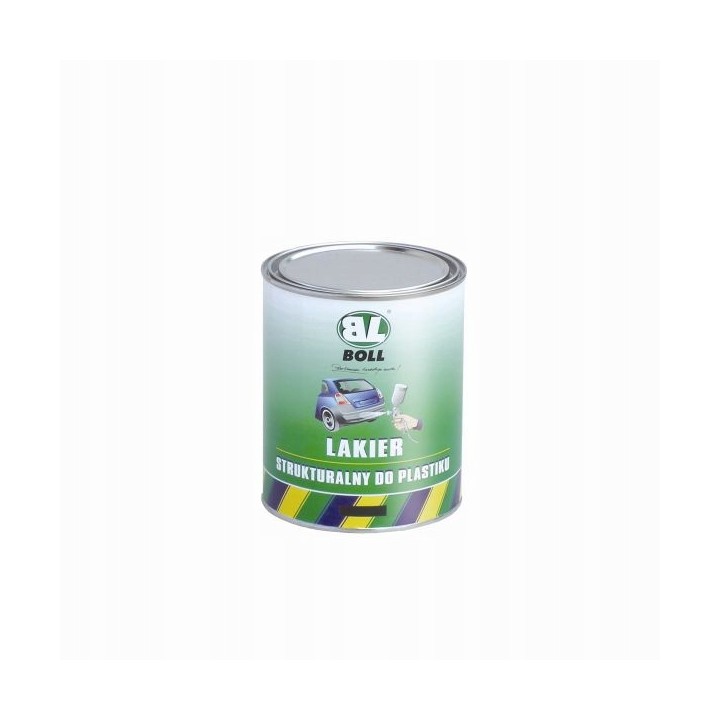 BOLL LAKIER DO PLASTIKU STRUKTURALNY CZARNY NA PISTOLET 1L / BOLL