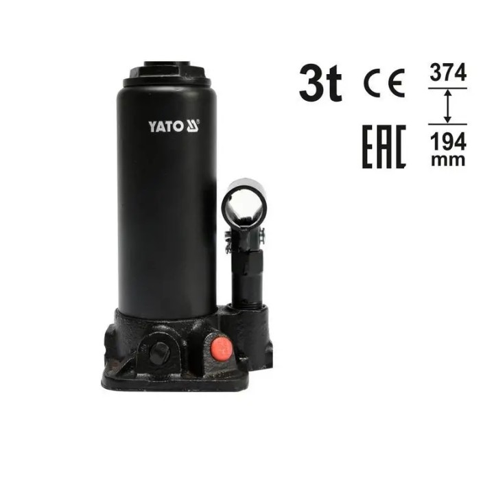 YATO PODNOŚNIK HYDRAULICZNY SŁUPKOWY 3T