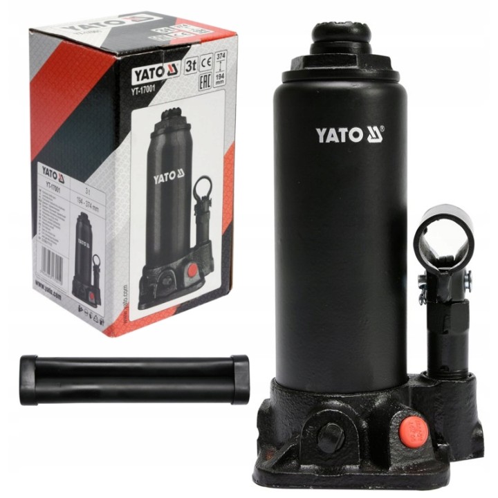 YATO PODNOŚNIK HYDRAULICZNY SŁUPKOWY 3T