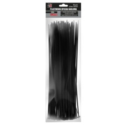 MOJE AUTO OPASKA PLASTIKOWA 4,8X430 (1 OPAK. = 100 SZT) CZARNA