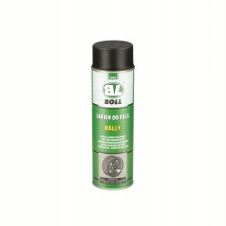 BOLL LAKIER AKRYLOWY 500ML W AEROZOLU CZARNY MATOWY DO FELG SAMOCHODOWYCH /