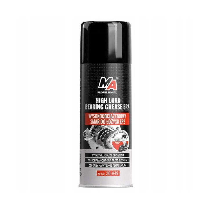 MOJE AUTO SMAR DO ŁOŻYSK EP-2 400ML / MA PROFESSIONAL