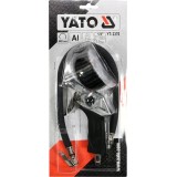 YATO PISTOLET DO POMPOWANIA KÓŁ Z MANOMETREM