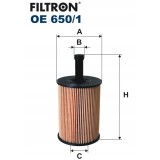 FILTR OLEJU FORD GALAXY AUDI VW SKODA 1.4 1.9 TDI FILTRON OE650/1
