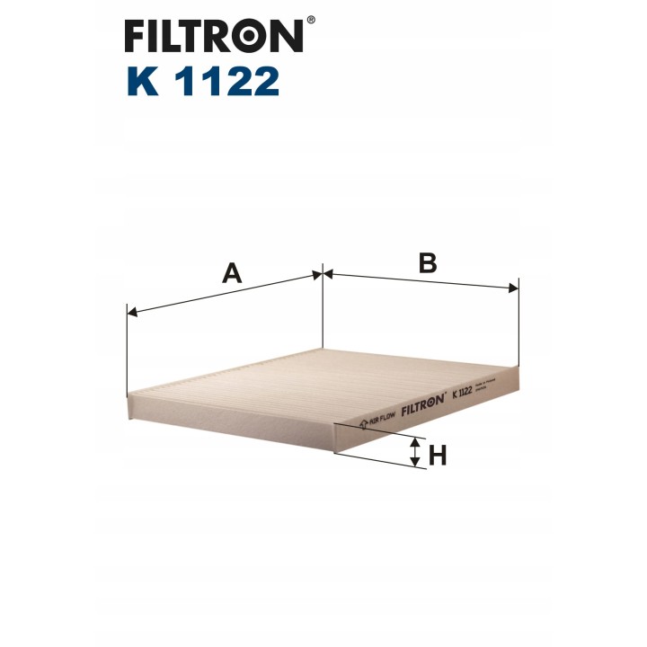 FILTRON FILTR KABINOWY NAWIEWU FIAT 500 PANDA Lancia YPSILON