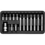 YATO KOŃCÓWKI WKRĘTAKOWE TORX, KPL. 15 SZT.