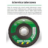 BOLL ŚCIERNICA TALERZOWA DO SZLIFIERKI 125 MM (1SZT.)