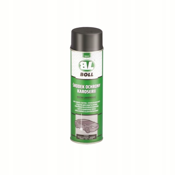 BOLL ŚRODEK DO OCHRONY KAROSERII SPRAY CZARNY 500ML BARANEK / BOLL