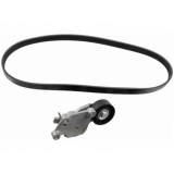 ZESTAW PASEK WIELOROWKOWY + NAPINACZ ROLKA FORD VOLVO CITROEN PEUGEOT