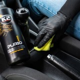 K2 PURIO PRO MIKROFIBRA PĘDZEL DETALING CZYSZCZENIE WNĘTRZA PLASTIKÓW